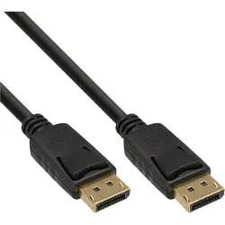 14er B-Pack INLINE DisplayPort Kabel, 4K2K, schwarz, vergoldete Kontakte, 5m