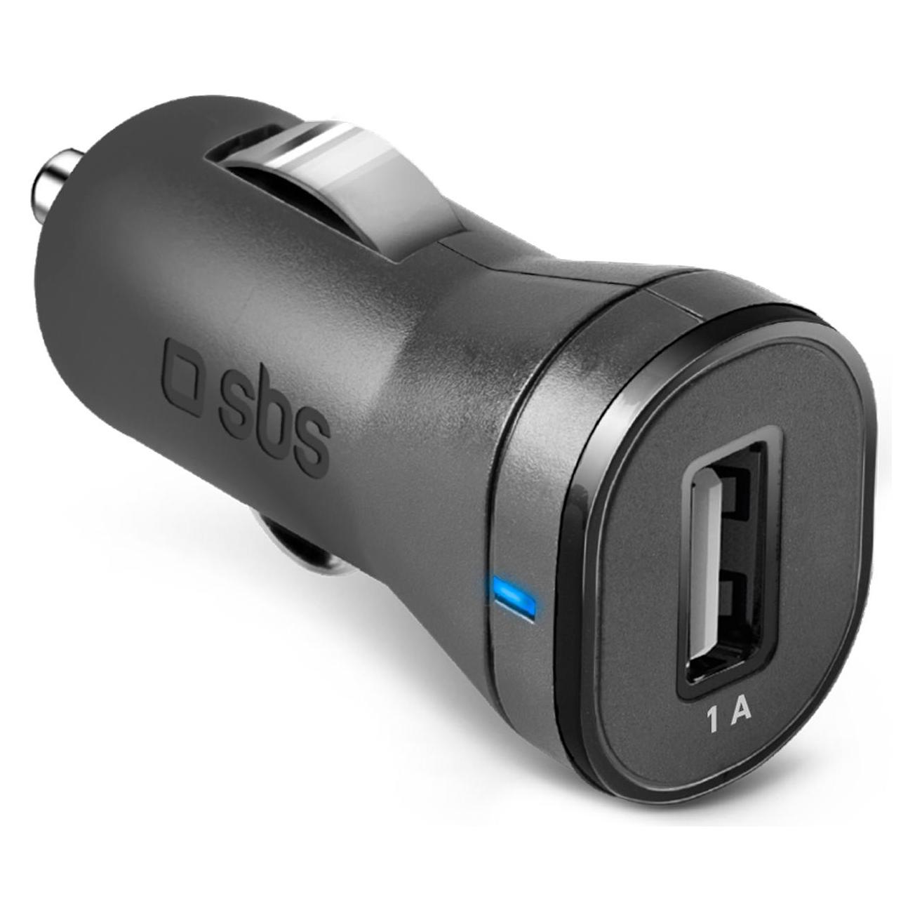 SBS TECRUSB1ASTD Ladegerät für Mobilgeräte Auto Schwarz (TECRUSB1ASTD)