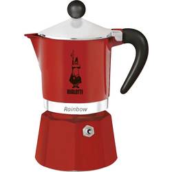 Bialetti Bialetti RAINBOW 6TZ rot Espressokocher Rot 0004963