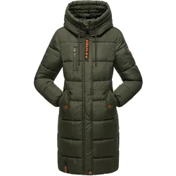 MARIKOO Damen Winterjacke Stepp Outdoor Jacke Anorak Parka Warm Mantel Kapuze Yuikoo