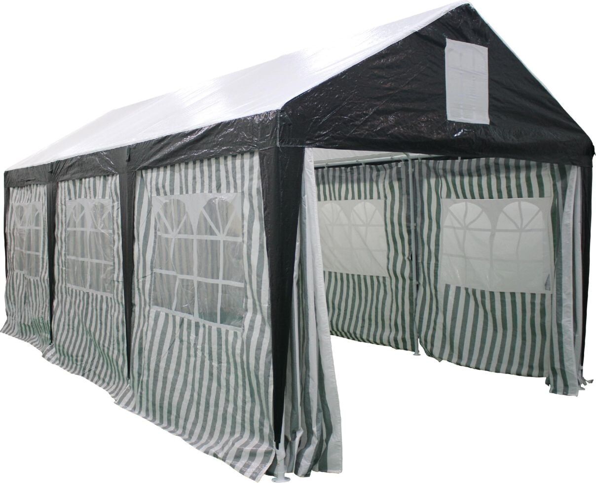 TrendLine Ersatzdach zu Großraumzelt 300 x 600 cm grün-weiß