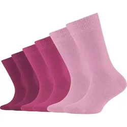 CAMANO Kinder Socken Online Children ca-soft organic cotton Socks 6p, Größe 27-30 in Pink Pink
