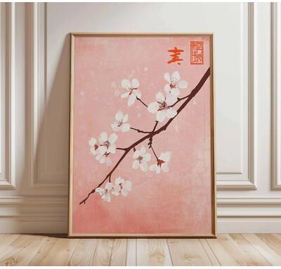 Inspired Living Ancient Pine Tree Japanese Wall Art Print Zen Nature Poster For Calm Japandi Decor 30x45cm No Frame 4