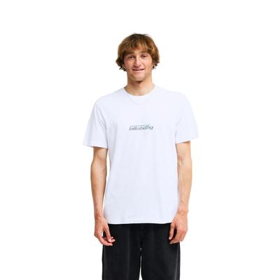 T-Shirt BILLABONG "Word Mark", Herren, Gr. XL, weiß, Obermaterial: 70% Baumwolle, 30% Baumwolle., Shirts T-Shirt
