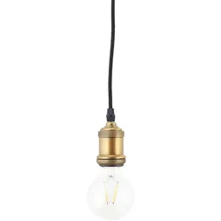 House Doctor LED-Glühbirne, Clear Decoration, ∅ 8 cm, dimmbar, 2 W/E27