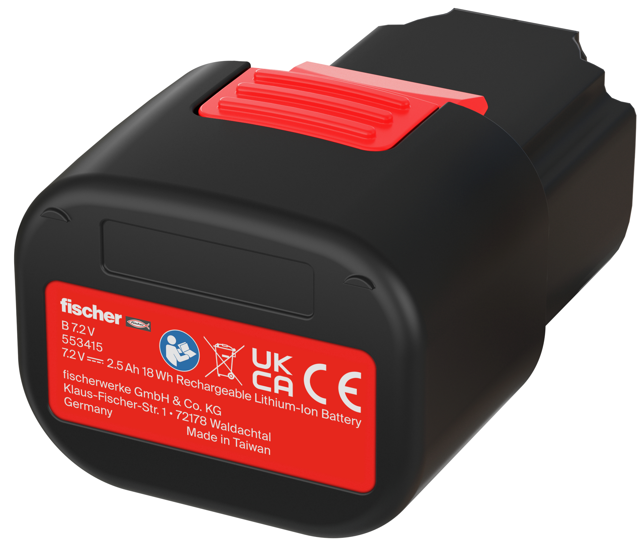 fischer Deutschland Vertriebs GmbH fischer Lithium-Ionen-Akku B 7,2V 553415