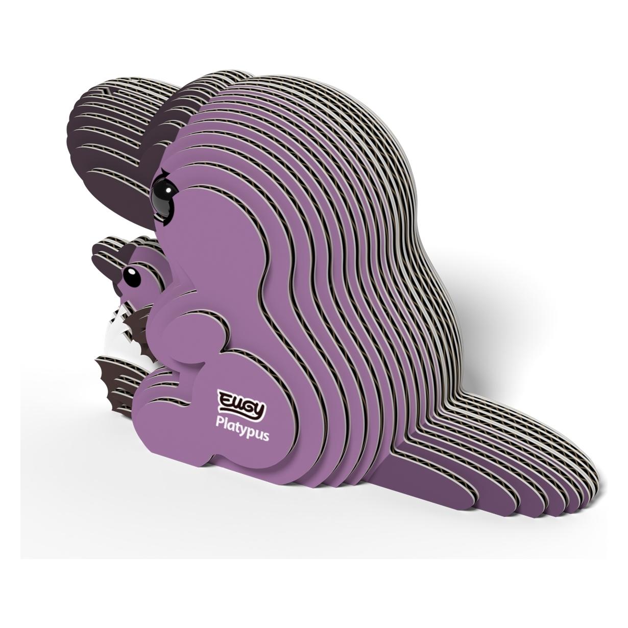 Fat Brain Toys Eugy das Schnabeltier Öko-3D-Puzzle (617755)