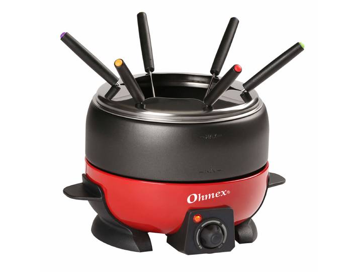 Ohmex FND-1000G Fondue Chinoise / Bourguignonne rot