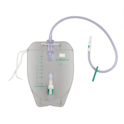 B. Braun Melsungen AG UREOFIX Day and Night Urindrainagebtl.800 ml 90 cm 1 St 00853122
