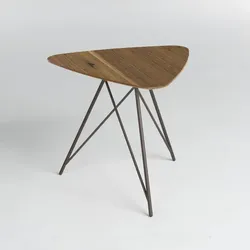 bert plantagie Couchtisch Justin Holz Nussbaum 48 cm