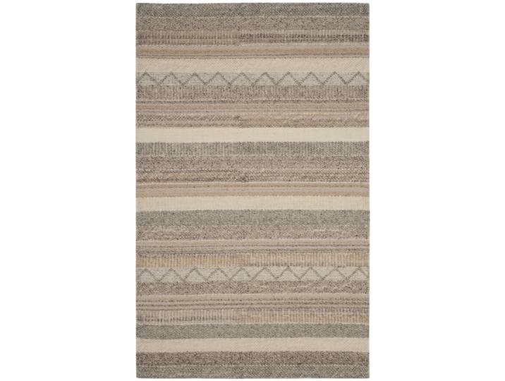 Tapis de transition en laine beige, 122 x 183 cm