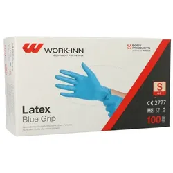 WORK-INN 20 lange Eislöffel Joghurtlöffel Dessertlöffel blau