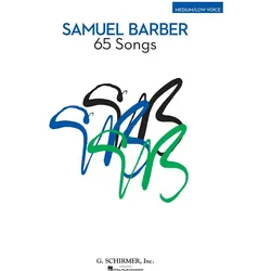 Samuel Barber: 65 Songs, Fachbücher