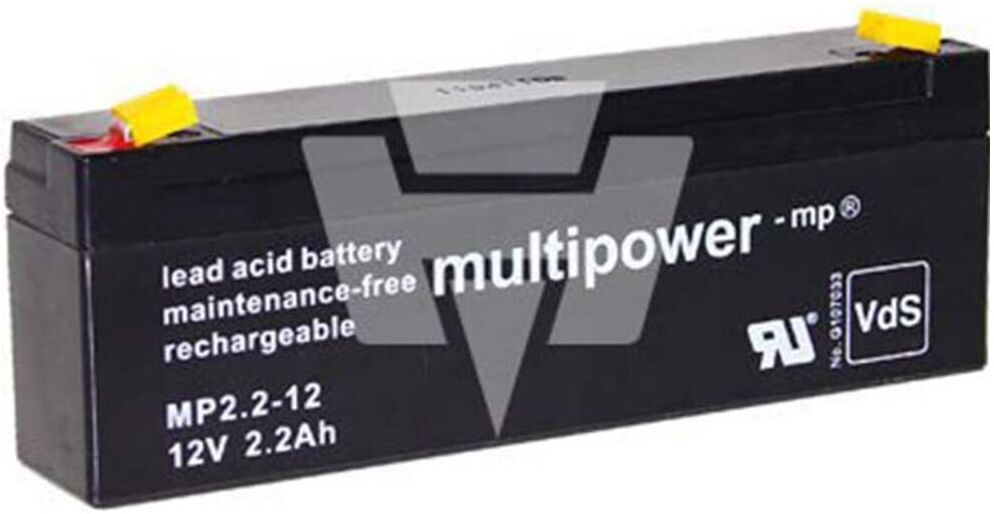 Hückmann Multipower Blei-Akku MP2, 2-12 Pb12V/2, 2Ah 301074)