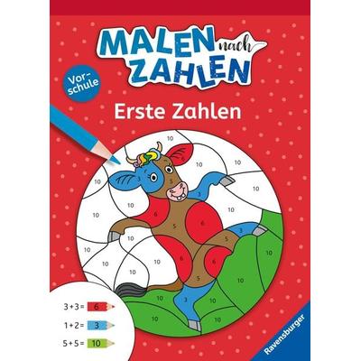 Malen nach Zahlen - Vorschule: Erste Zahlen, Taschenbuch von Martine Richter, Ravensburger Verlag GmbH