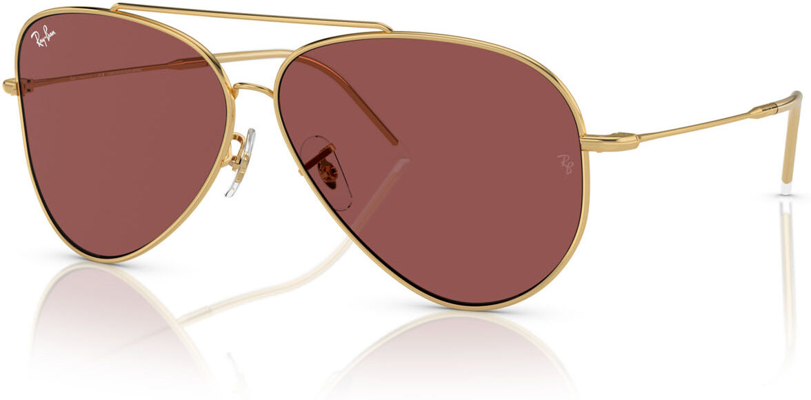 Sonnenbrille Ray-Ban Aviator Reverse RB R0101S (001/69) Damen