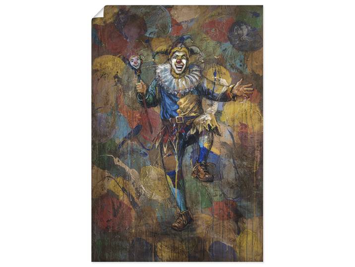 Wandbild ARTLAND Die Einladung , bunt (farbe bild(er): farbig), B:40cm H:60cm, Bilder, Wandbild, als Alubild, Leinwandbild, Poster, Wandaufkleber in verschied. Grössen