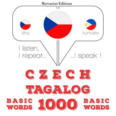 Čeština - Tagalog: 1000 základních slov - JM Gardner, Audio, 9782821141124