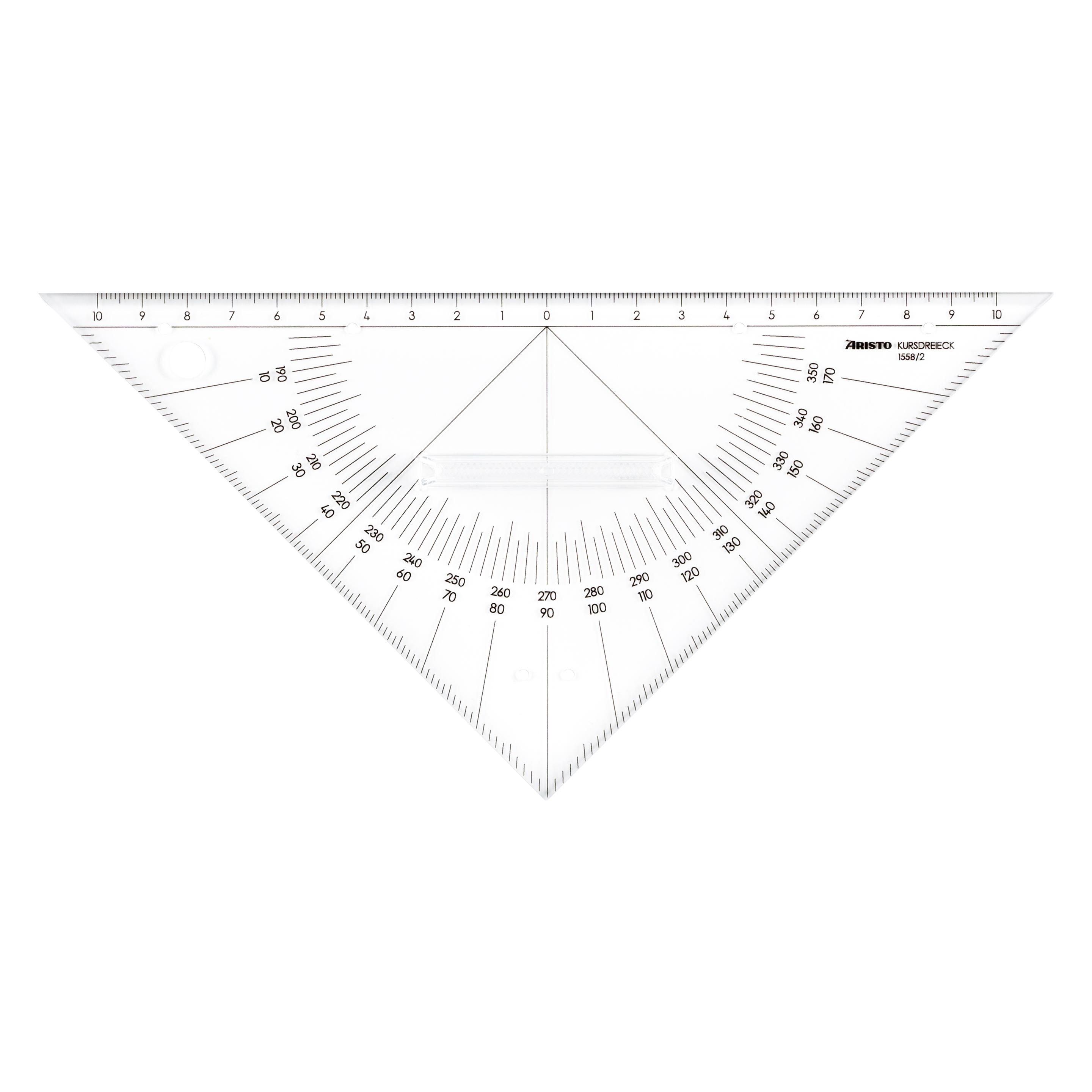 Aristo Kursdreieck mit Griff (27 cm) (AR1558/2)