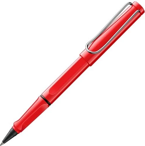 LAMY safari Tintenroller rot, Schreibfarbe: blau, 1 St.
