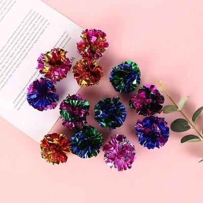 Inspire Essentials CrinkleChase Ringing Paper Ball Interactive Cat Toy CrinkleChase Ringing Paper Ball Interactive Cat Toy