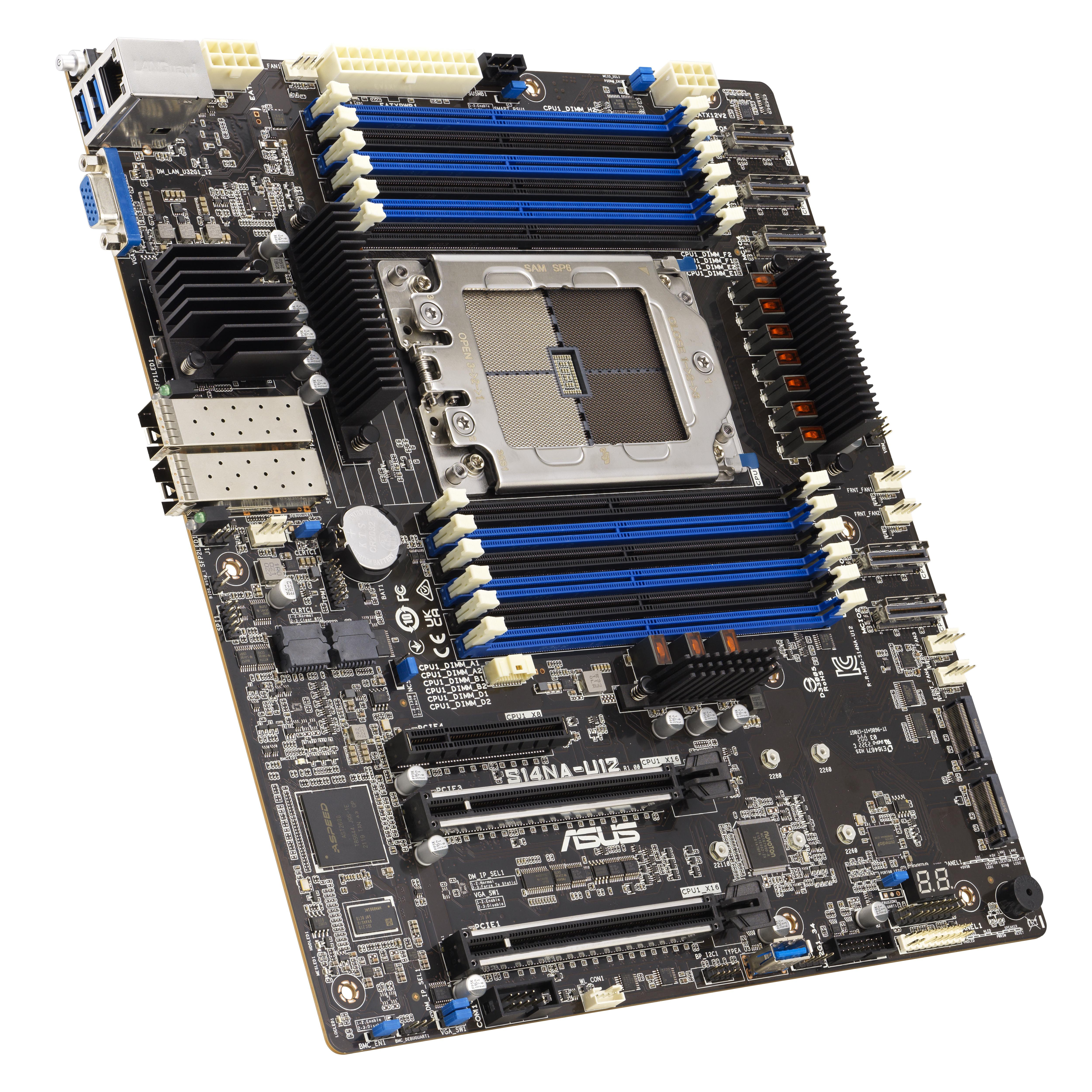 ASUS S14NA-U12 Server Mainboard Sockel AMD SP6 90SB0CG0-M0UAY0