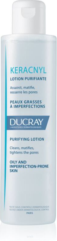 Ducray Keracnyl reinigendes Wasser für fettige und problematische Haut 200 ml