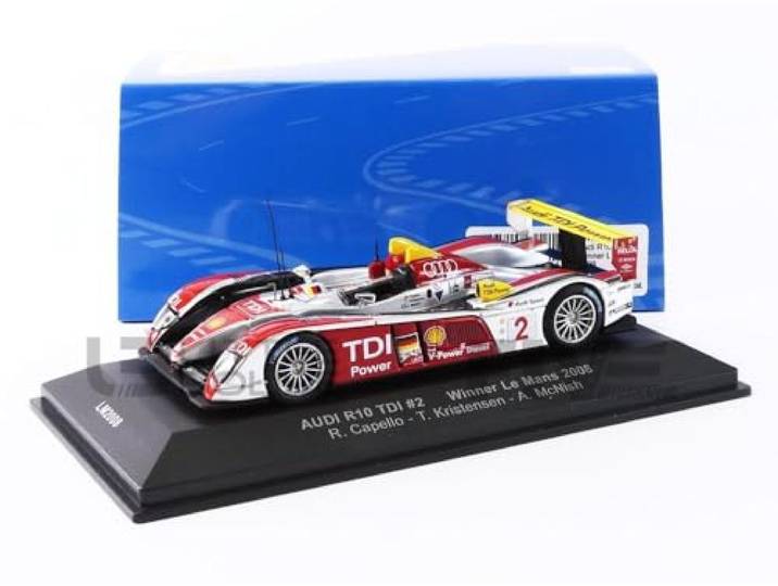 Audi R19 TDi Ixo 1:43 2008 Allan McNish/Rinaldo Capello/Tom Kristensen Audi Sport North America LM2008 24H Le Mans