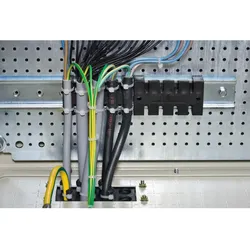 Schneider Electric Set,10 Kabelstützen NSYSCCDINLG140