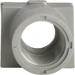 EL ME 39628029 - Schieber mit Stutzen (10x), lichtgrau, AQUASTAR
