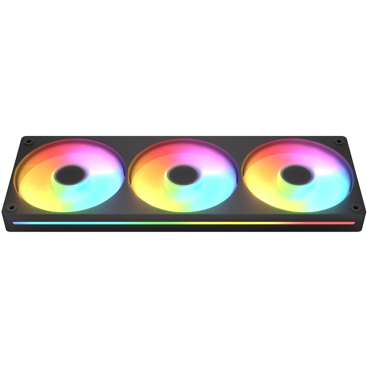 363,6x125x25mm Cougar Cougar Unity 360 ARGB Reversed , schwarz, 3x 120mm
