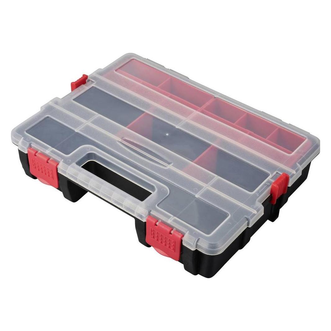 Toolcraft Sortimentsbox (L x B x H) 285 x 225 x 60 mm Anzahl Fächer: 21 variabl (TO-9916203)