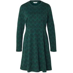 Tchibo - Jacquard-Kleid - Damen - Gr. S - dunkelblau/jacquard