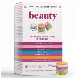 UPSA x Nourished 7 in 1 Gummies Beauty 30 St