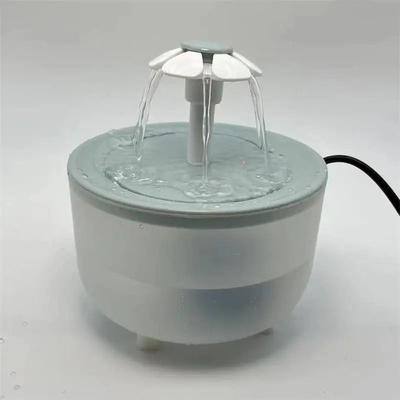 Uplifted Finds 1200mL Auto Filter Pet Water Fountain Electric Mute Cat Drinker green Opaque us Plug 110 V