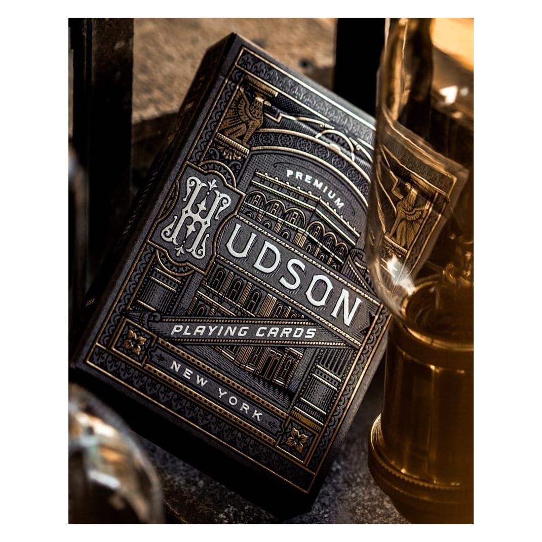 Theory11 Theory 11 Spielkarten Hudson schwarz (T11-HUDSON-BLACK)