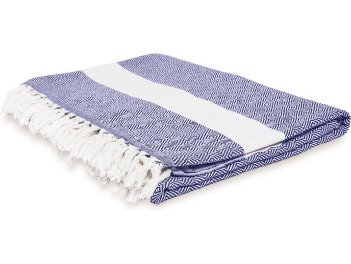 Lumaland - Deken - Sprei - 100% katoen - in verschillende kleuren verkrijgbaar - ca. 200 x 240 cm - Donkerblauw