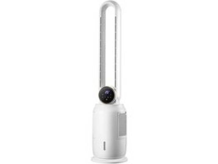 Ventilateur sans pale – 3 en 1 humidificateur purificateur – 12 vitesses silencieux – pour chambre et salon – Blanc
