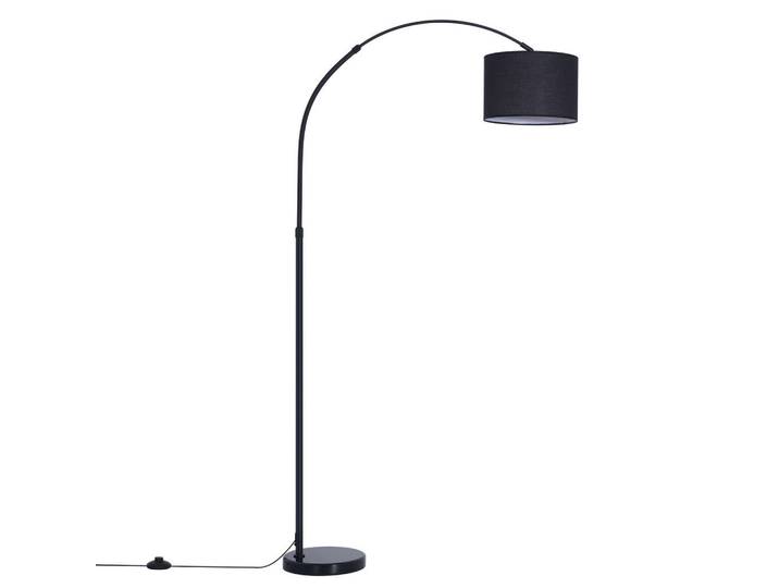 ZMH Stehlampe Avenirly 30/20/181 cm, Schwarz, Metall, Mode, E27, 20x181x30 cm, Lampen & Leuchten, Innenbeleuchtung, Stehlampen