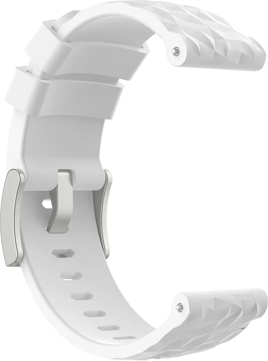 INF Silikonarmband für Suunto Spartan Sport Wrist HR Baro Weiß