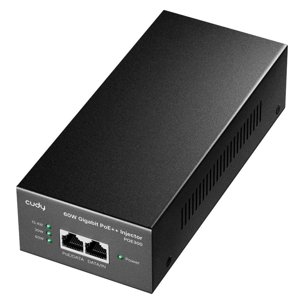 Cudy PoE Injektor (802.3af (PoE), 802.3at (PoE+), 60 W) (POE300)