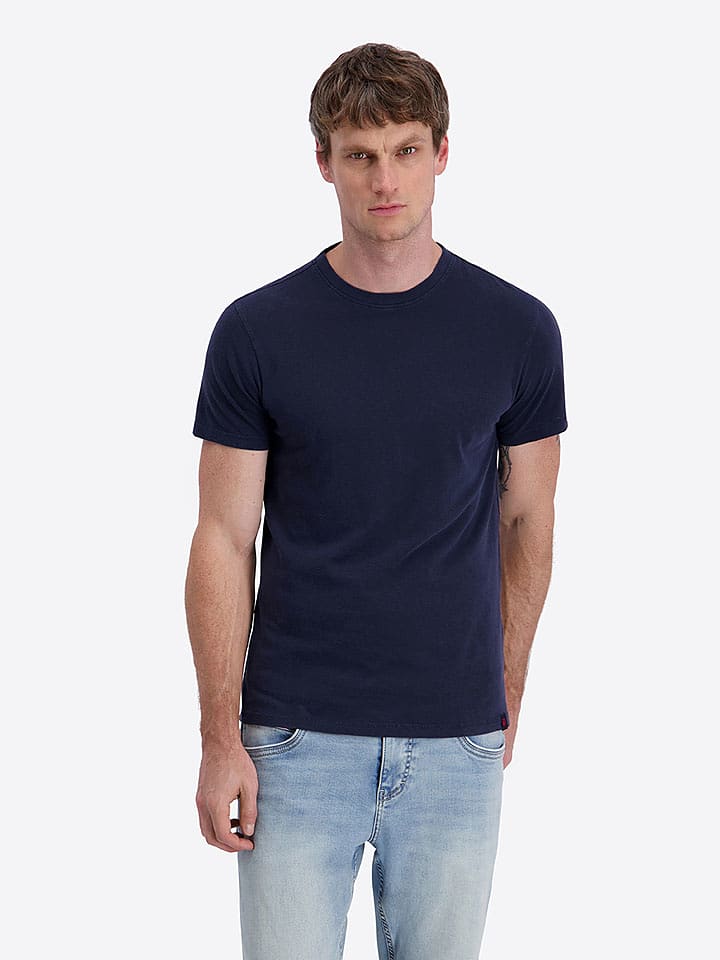 Timezone Shirt in Dunkelblau - S