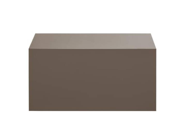 WOOOD SAVO Couchtisch MDF Hochglanz Mokkabraun
