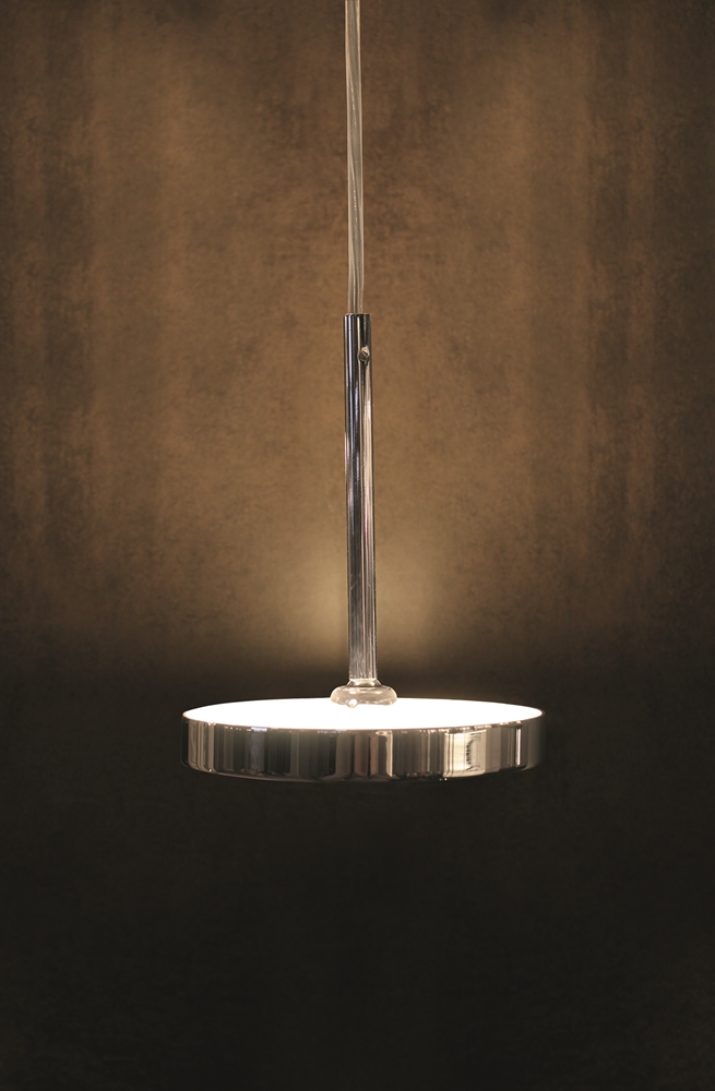 Top Light SUN SWING Up-Light LED-Pendelleuchte 13cm chrom glänzend 7-32713012 4251349335063