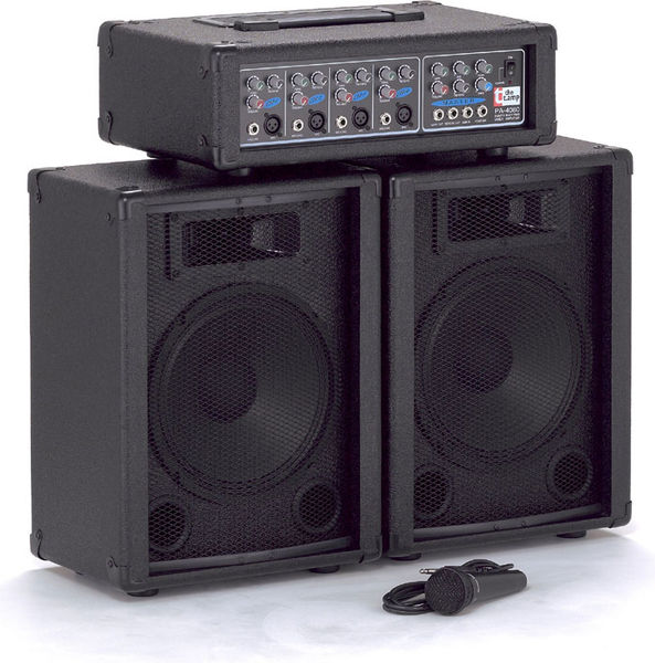 the t.amp PA 4080 Package Stand Set nero
