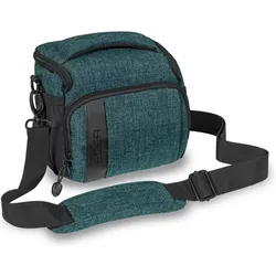 Pedea Kameratasche Gr. L FASHION Foto Tasche, petrol, Kameratasche, Schwarz