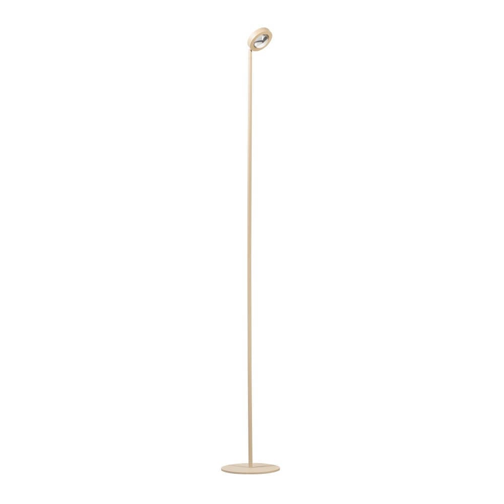 ETH Design vloerlamp Jake Round zand bruin beige metalen vloerlamp