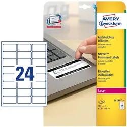 Avery, Etiketten, Etiketten