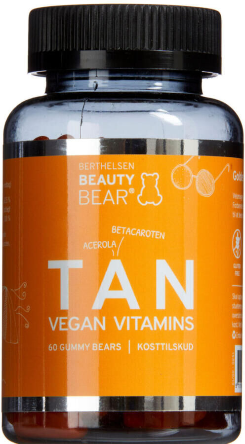 Beauty Bear Tan Vitamins Kosttilskud 60 stk