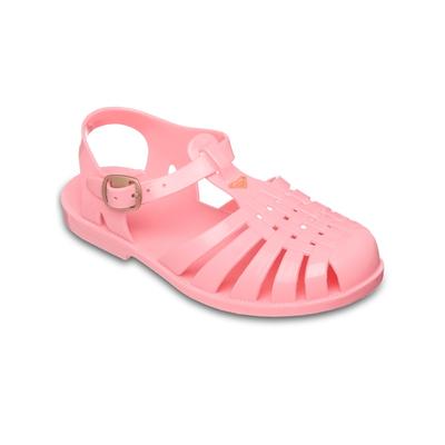 Sandale ROXY "Rg The Croisette", Jungen, Gr. 11(28), rosa (plumeria), Obermaterial: 98% synthetisches Tr/ 2% Metall, Futter 100% synthetisches Tr, Laufsohle: 100% synthetisches Tr., Schuhe Sandale